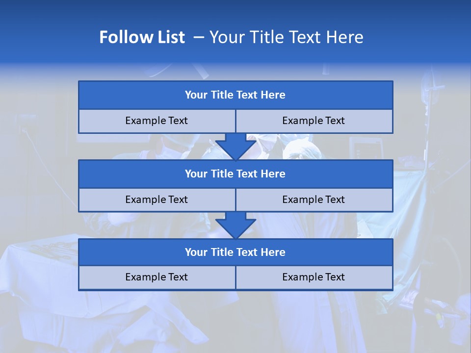 Care Pain Surgeon PowerPoint Template