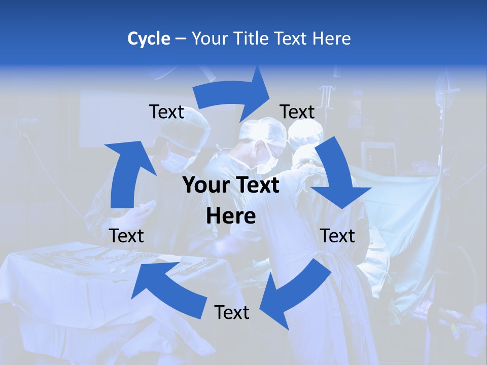 Care Pain Surgeon PowerPoint Template