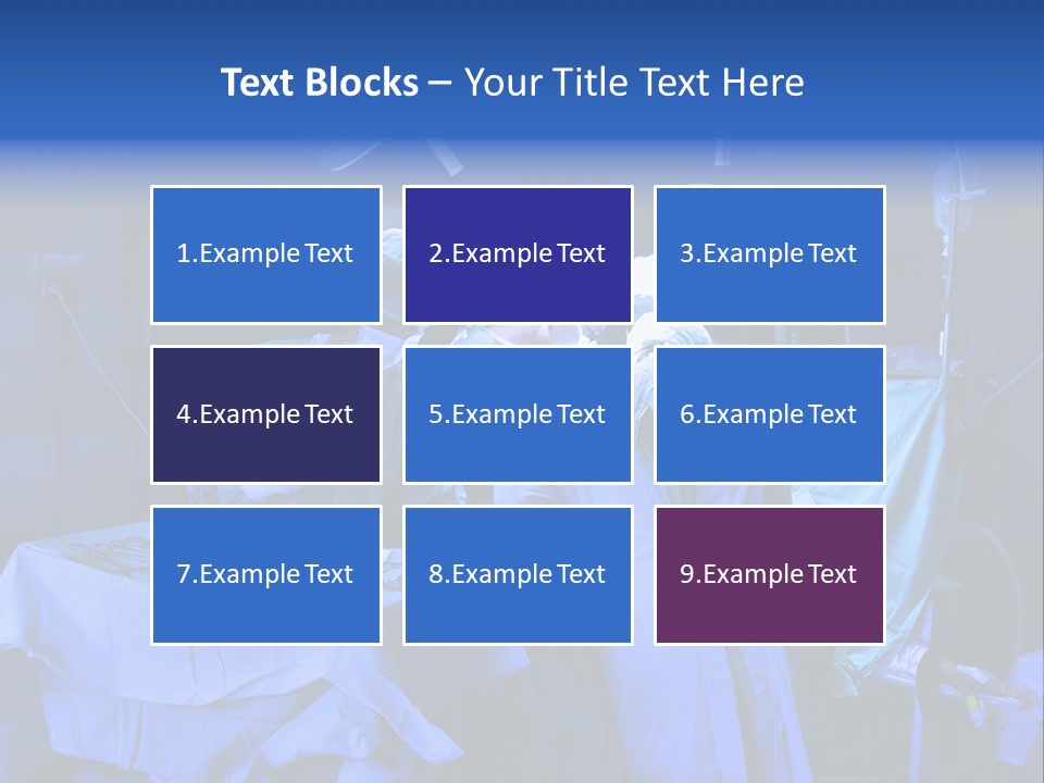 Care Pain Surgeon PowerPoint Template