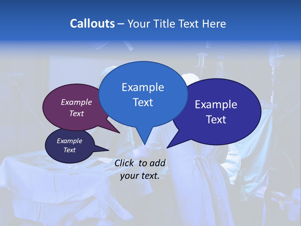 Care Pain Surgeon PowerPoint Template