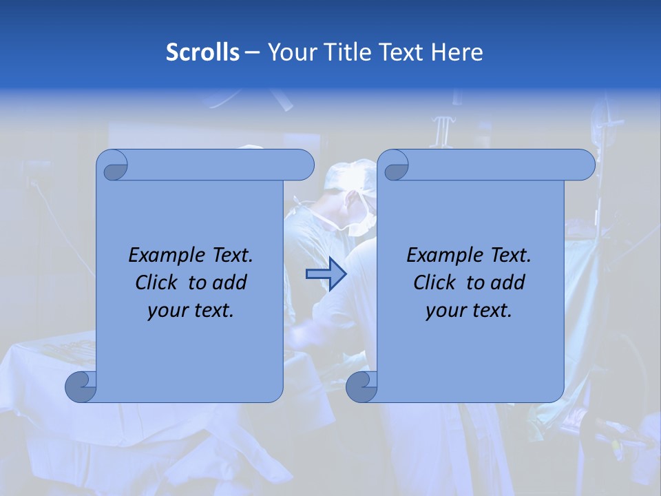 Care Pain Surgeon PowerPoint Template