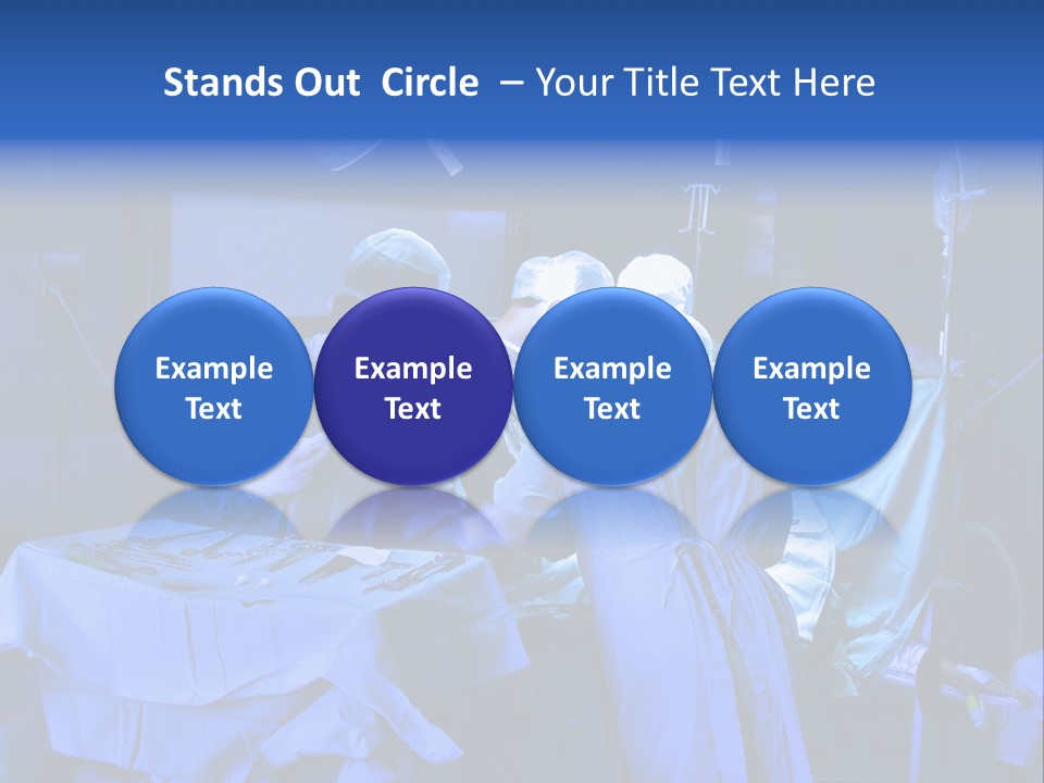 Care Pain Surgeon PowerPoint Template