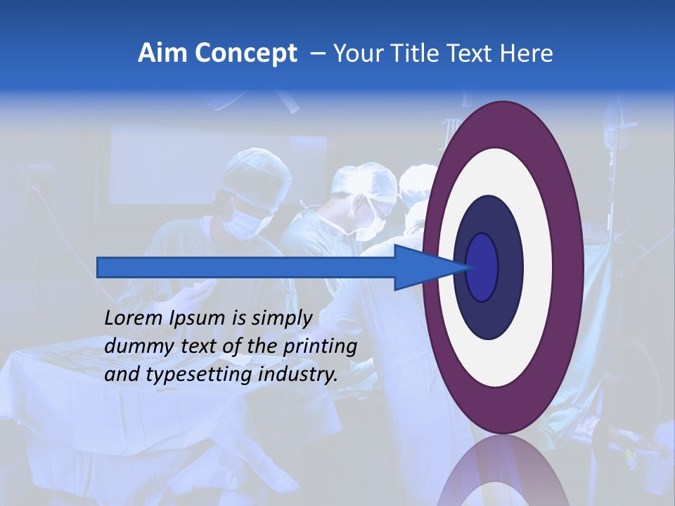 Care Pain Surgeon PowerPoint Template