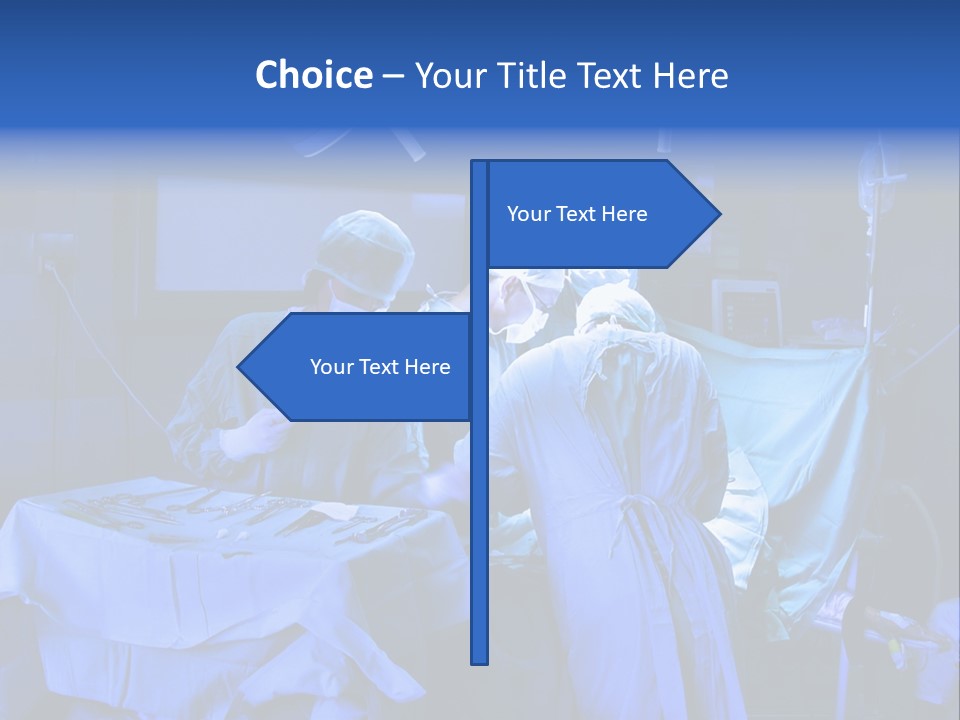 Care Pain Surgeon PowerPoint Template