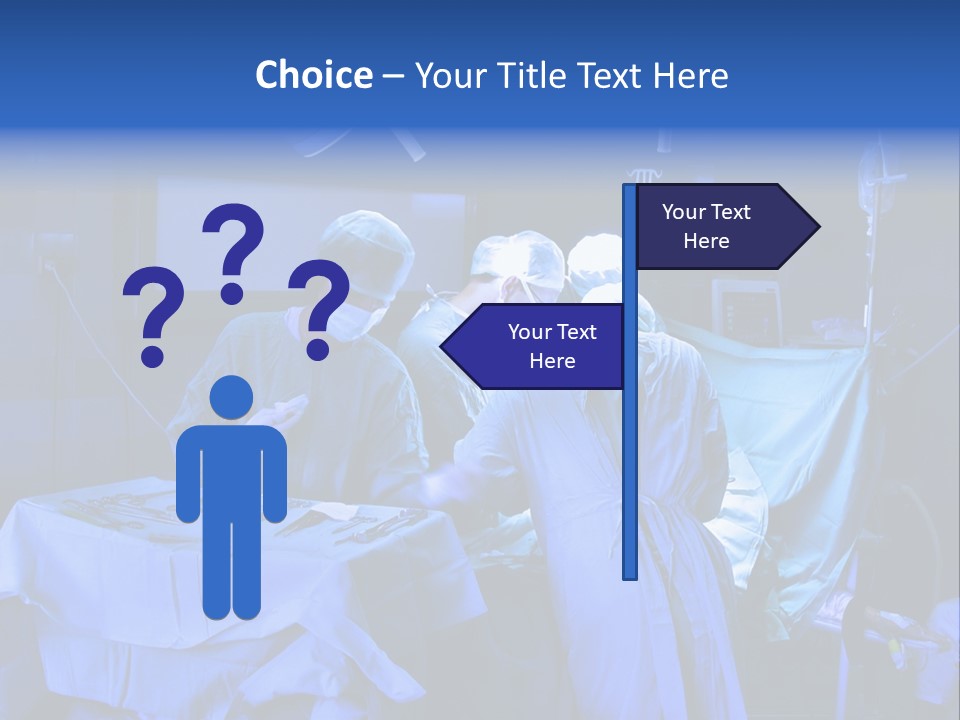 Care Pain Surgeon PowerPoint Template