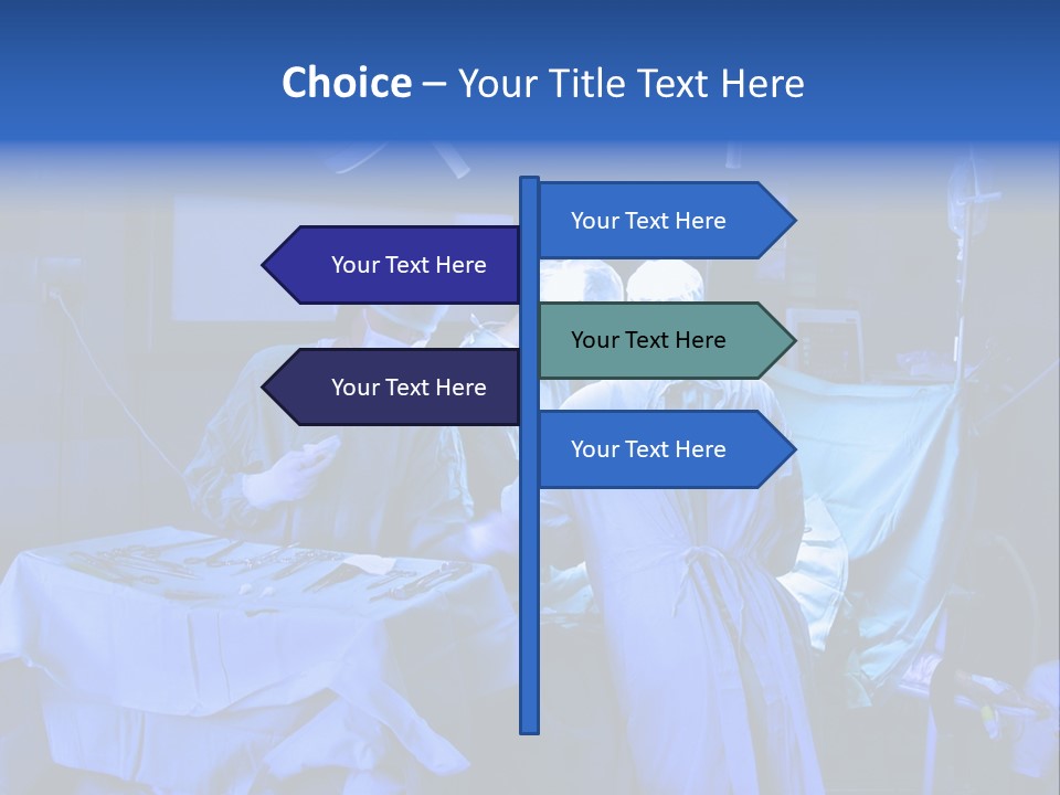 Care Pain Surgeon PowerPoint Template