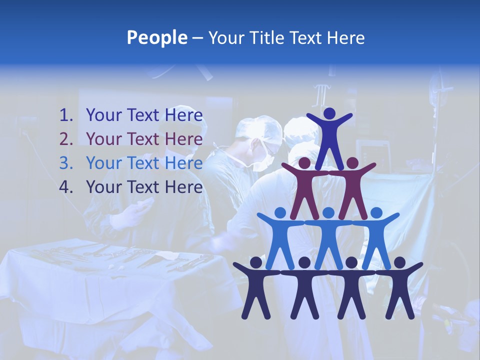 Care Pain Surgeon PowerPoint Template