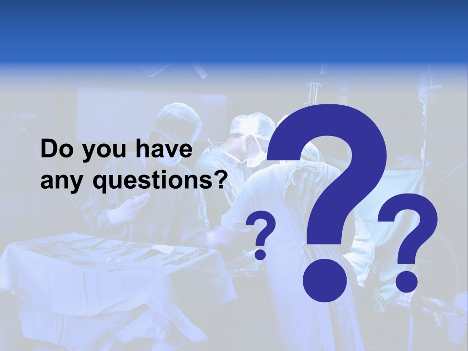 Care Pain Surgeon PowerPoint Template