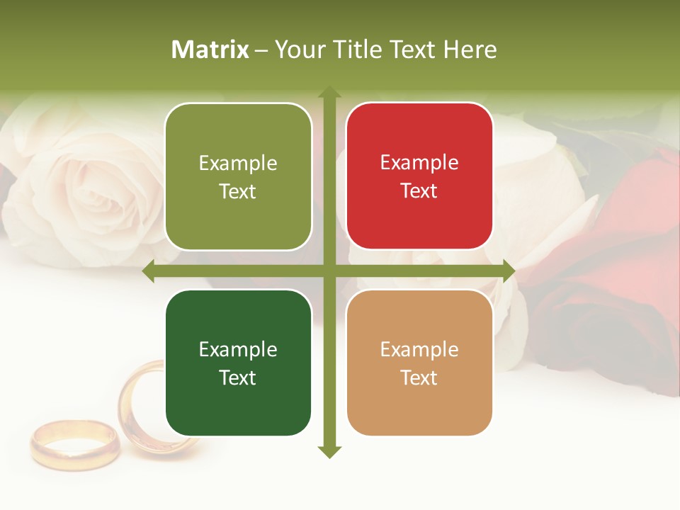 Elegance Beautiful Marriage PowerPoint Template