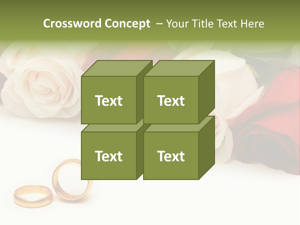 Elegance Beautiful Marriage PowerPoint Template