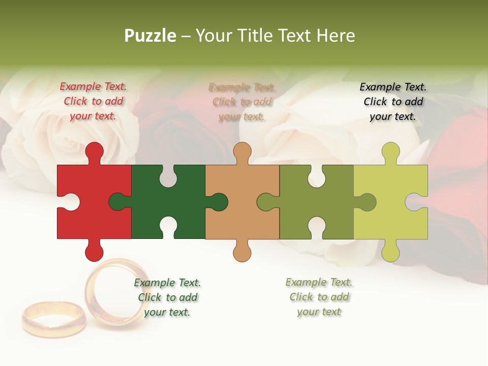 Elegance Beautiful Marriage PowerPoint Template