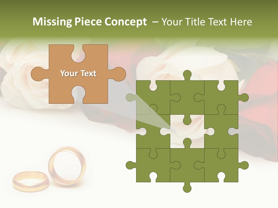 Elegance Beautiful Marriage PowerPoint Template