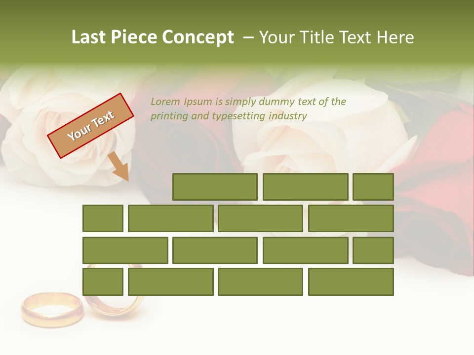 Elegance Beautiful Marriage PowerPoint Template