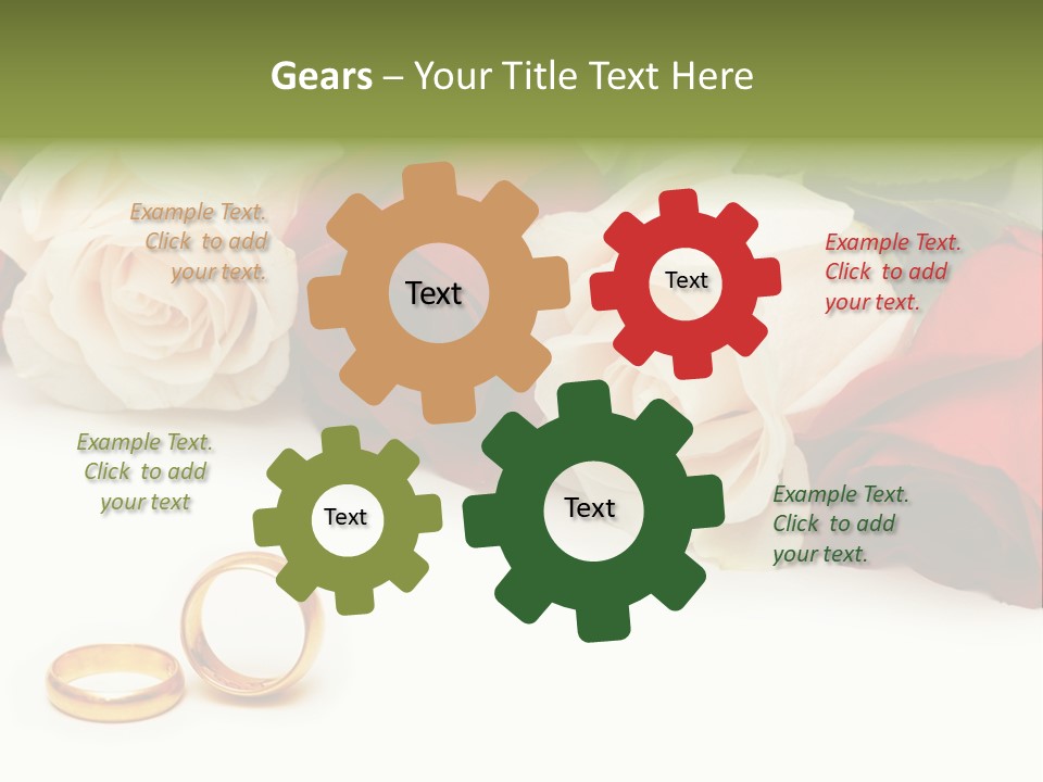 Elegance Beautiful Marriage PowerPoint Template