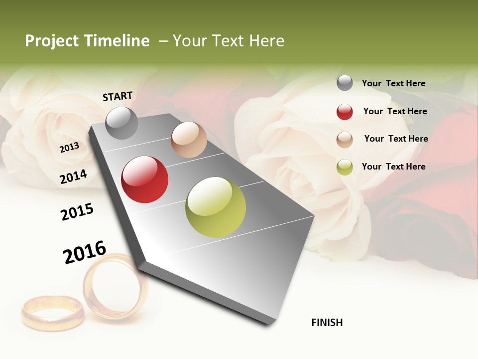 Elegance Beautiful Marriage PowerPoint Template