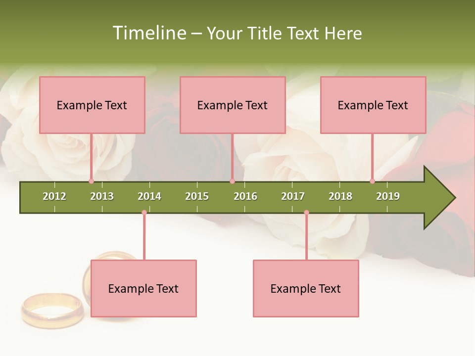 Elegance Beautiful Marriage PowerPoint Template