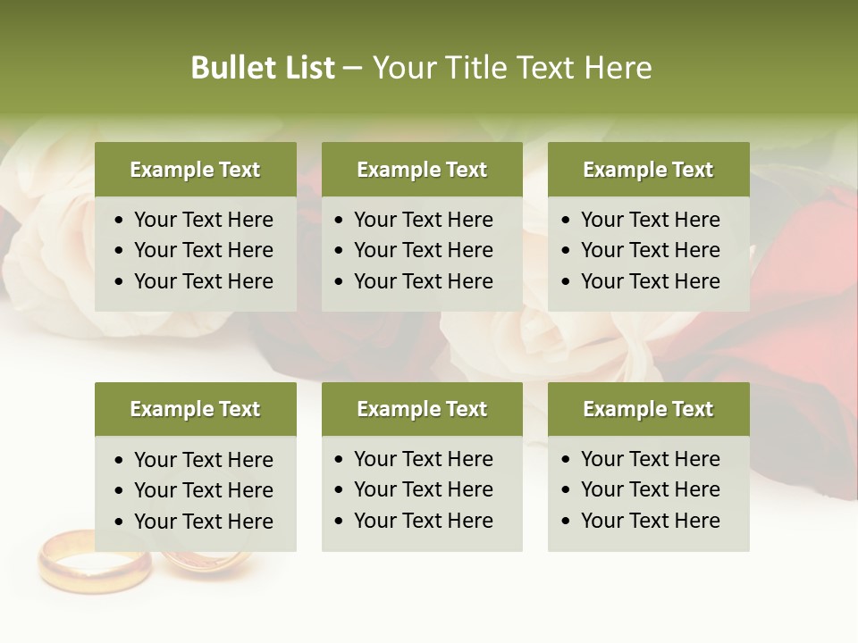 Elegance Beautiful Marriage PowerPoint Template