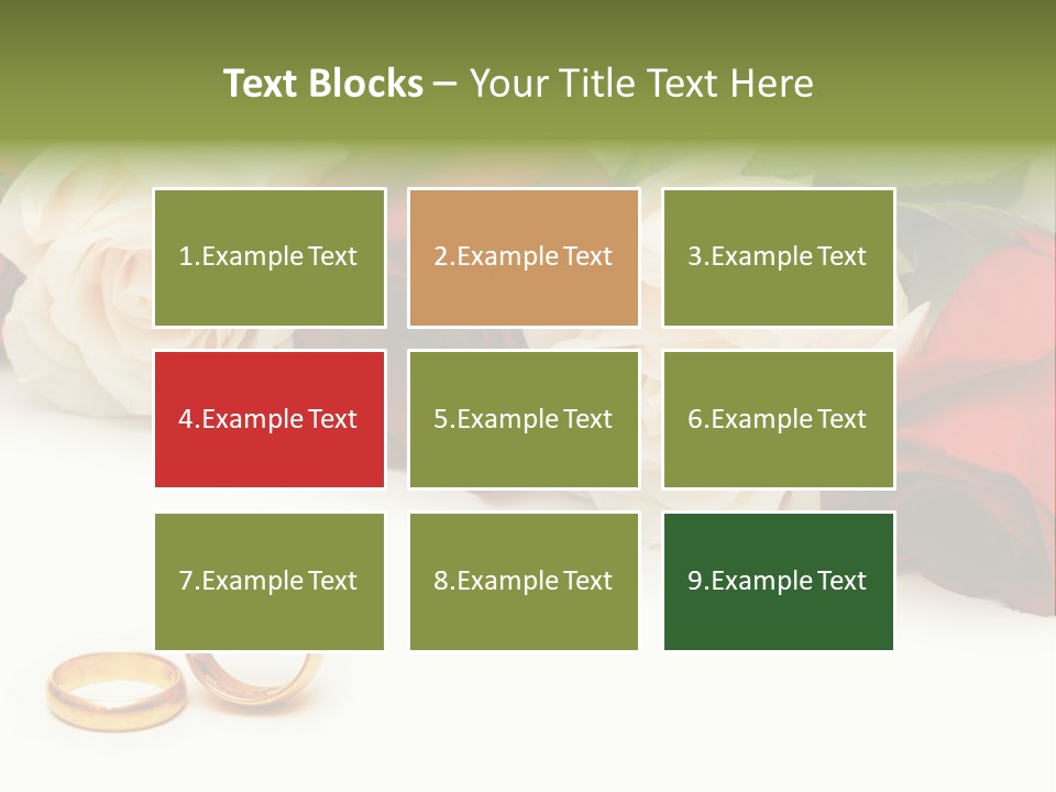 Elegance Beautiful Marriage PowerPoint Template