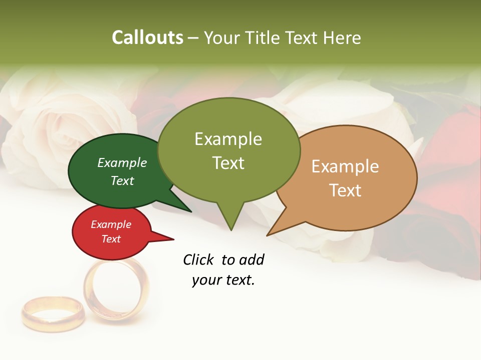 Elegance Beautiful Marriage PowerPoint Template