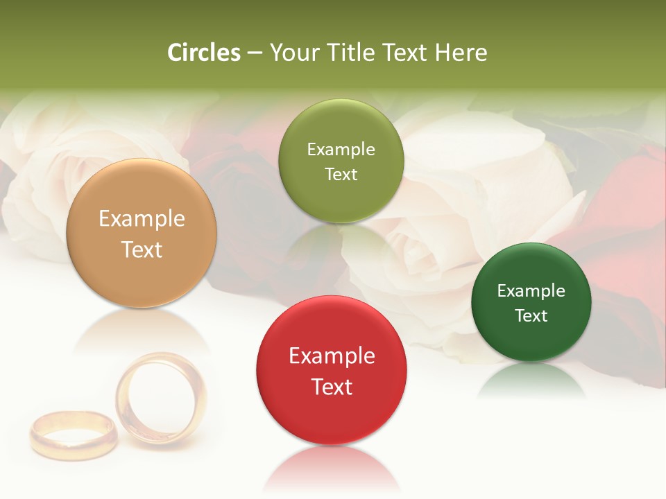 Elegance Beautiful Marriage PowerPoint Template