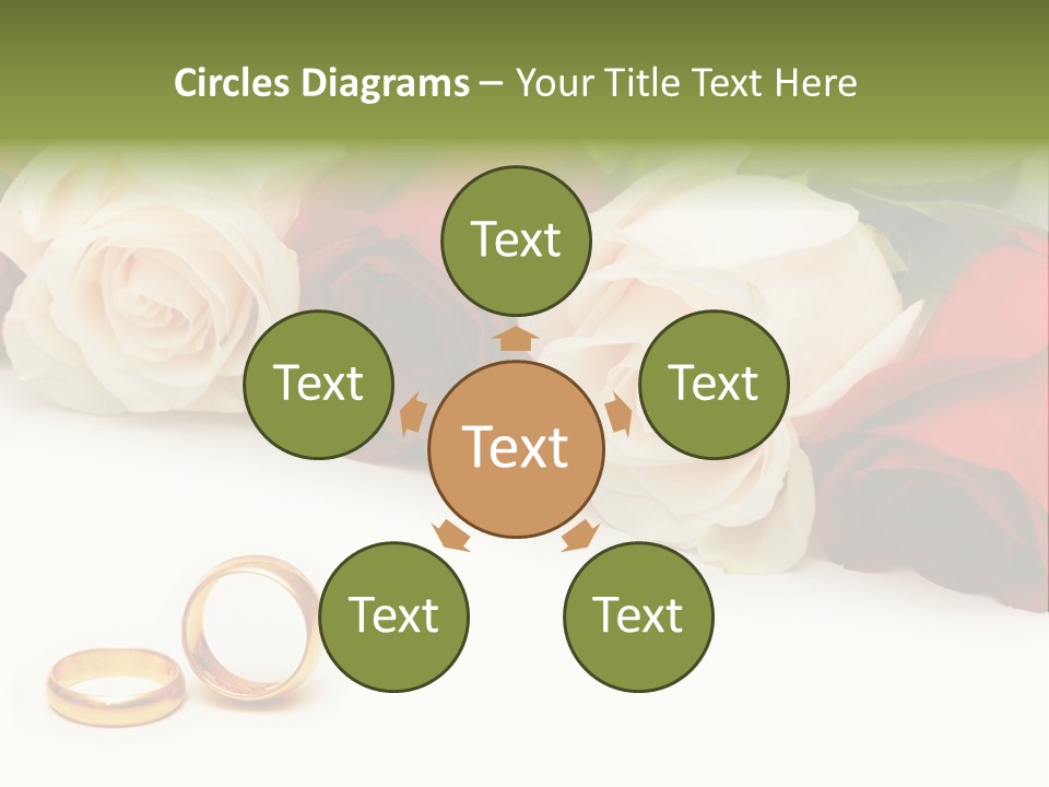 Elegance Beautiful Marriage PowerPoint Template
