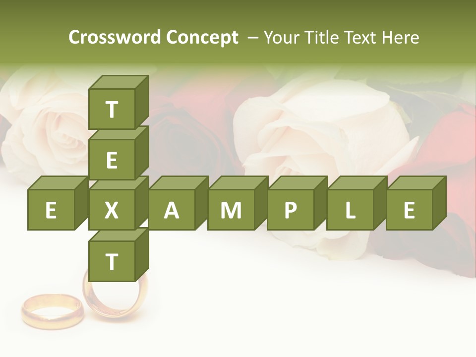 Elegance Beautiful Marriage PowerPoint Template