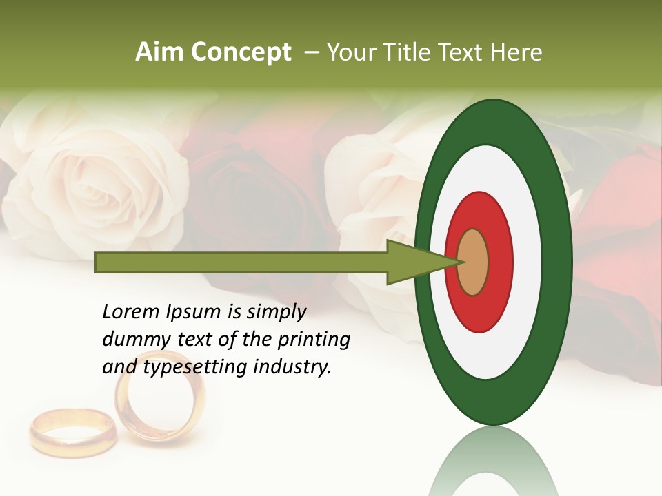 Elegance Beautiful Marriage PowerPoint Template