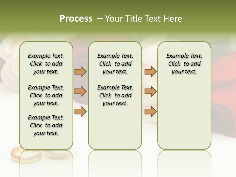 Elegance Beautiful Marriage PowerPoint Template