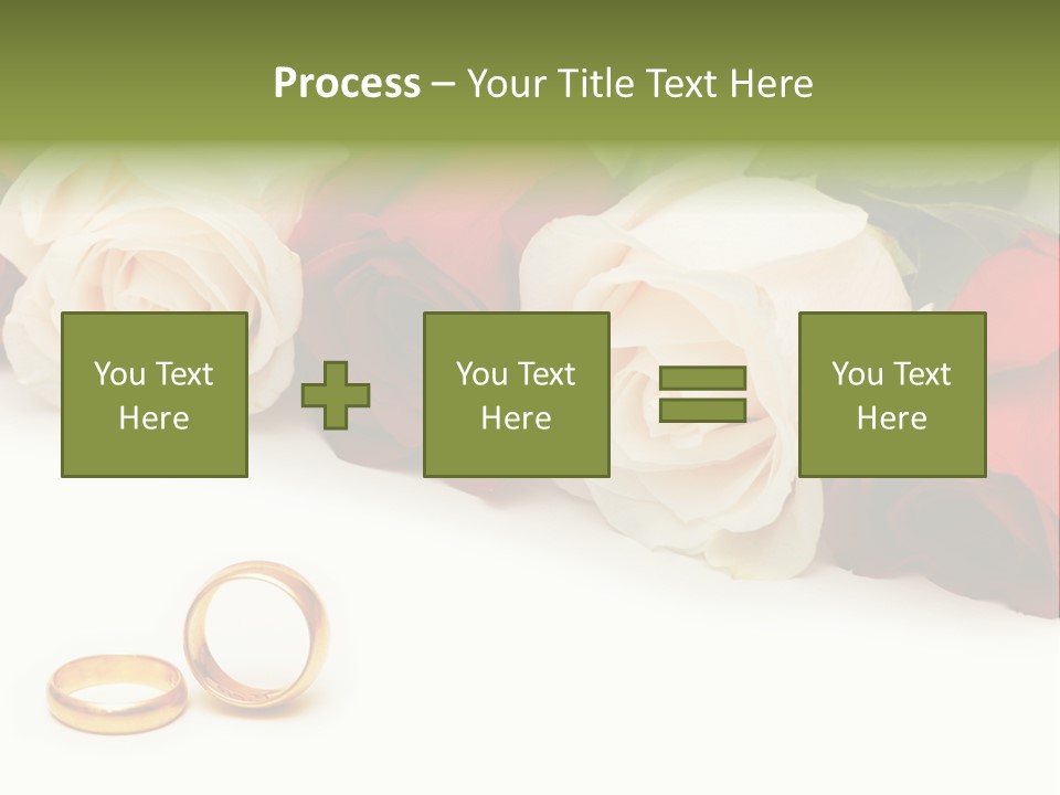 Elegance Beautiful Marriage PowerPoint Template