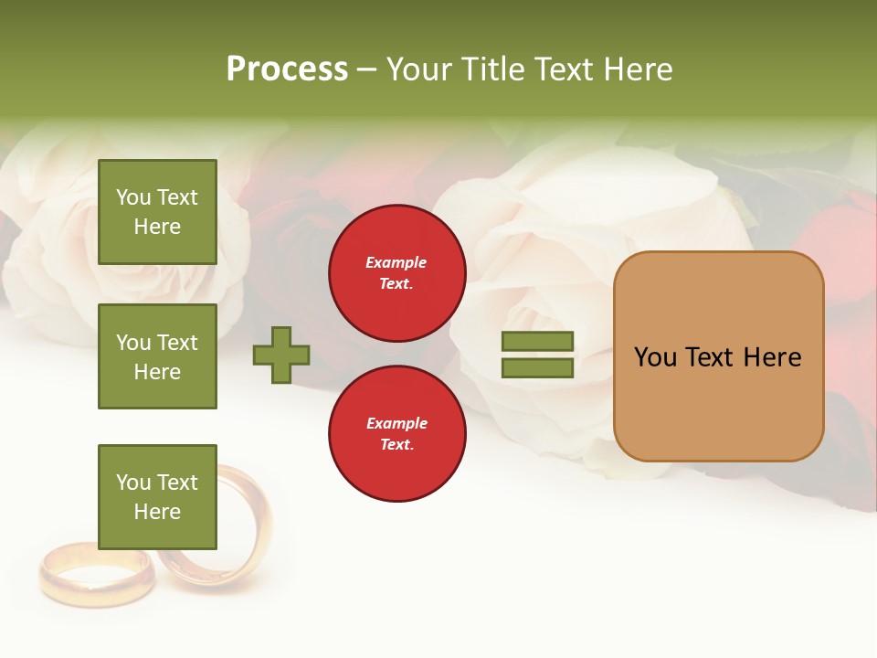 Elegance Beautiful Marriage PowerPoint Template