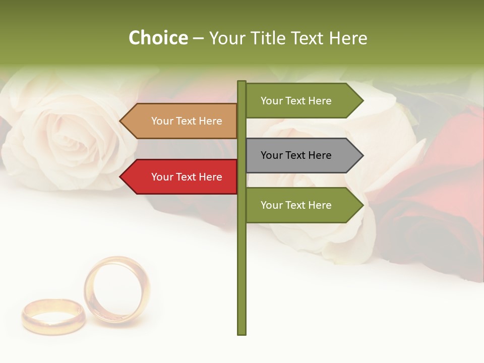 Elegance Beautiful Marriage PowerPoint Template