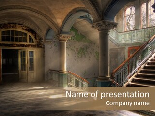 Wall Ddr Renovation PowerPoint Template
