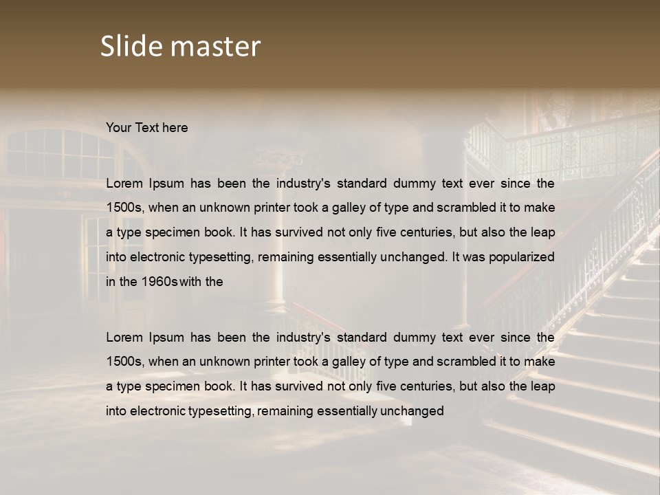 Wall Ddr Renovation PowerPoint Template