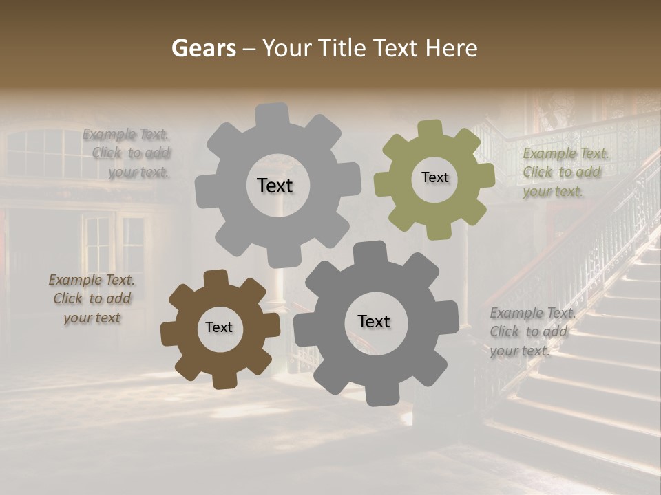 Wall Ddr Renovation PowerPoint Template