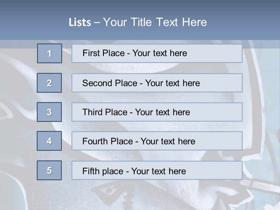 Nobody Modern Spray PowerPoint Template