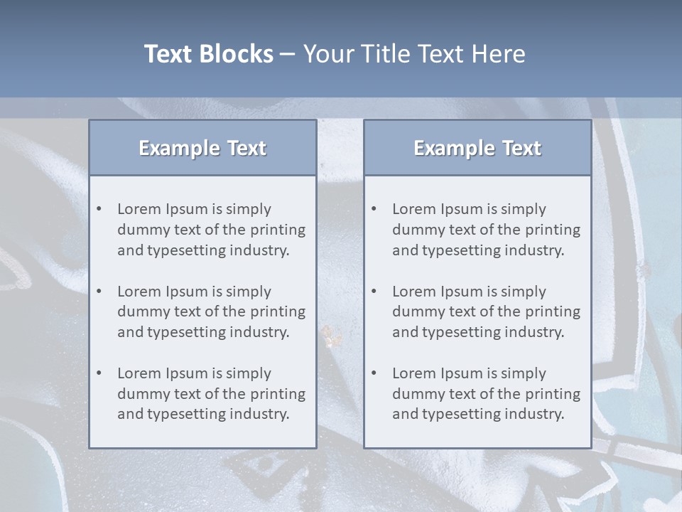 Nobody Modern Spray PowerPoint Template