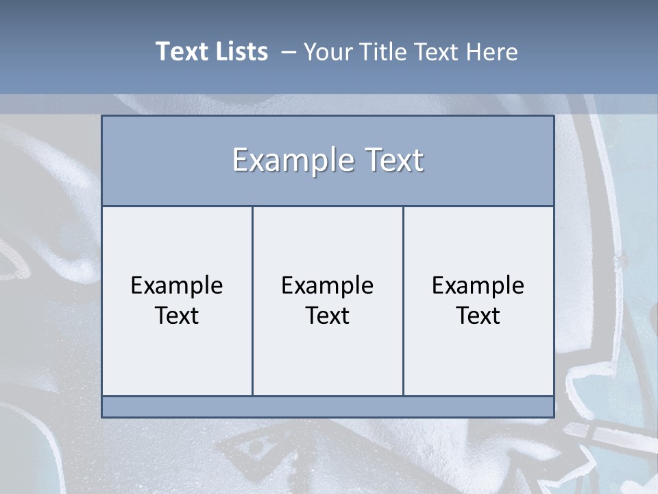 Nobody Modern Spray PowerPoint Template