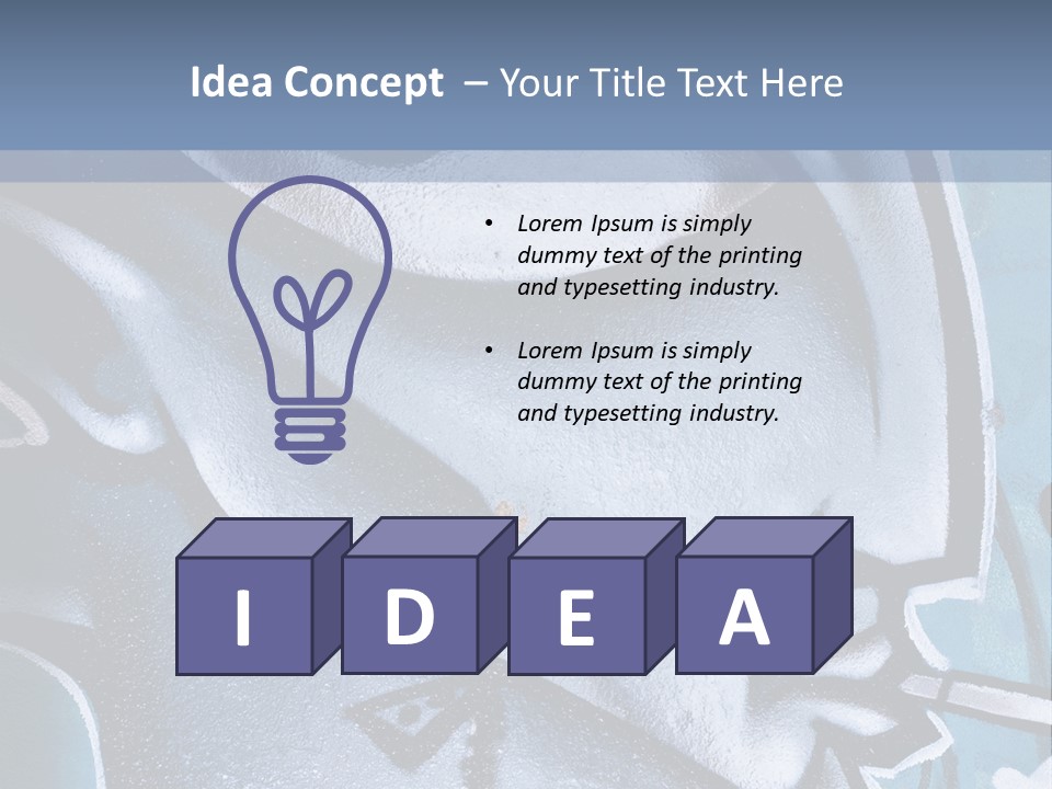 Nobody Modern Spray PowerPoint Template