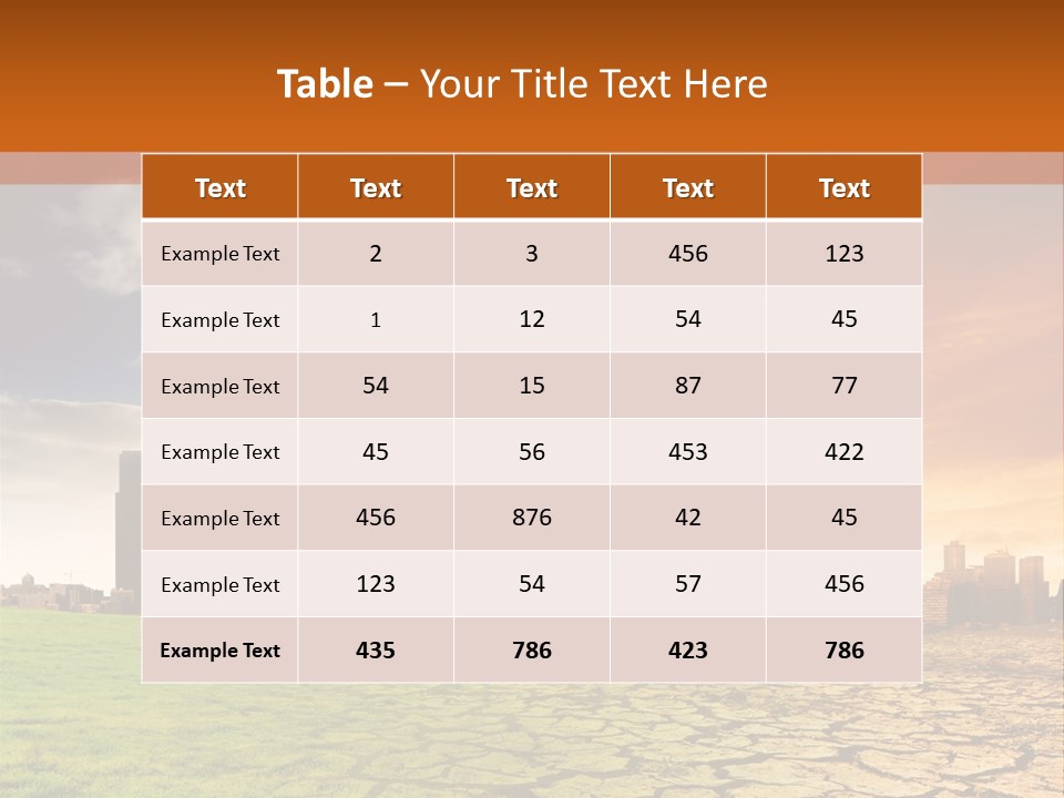 Weather Nature Sun PowerPoint Template