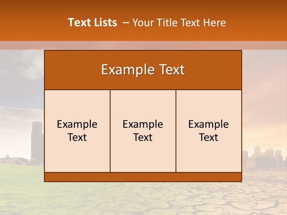 Weather Nature Sun PowerPoint Template