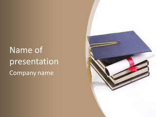 Educational Ceremony Certification PowerPoint Template