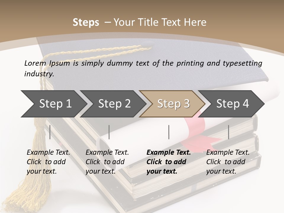 Educational Ceremony Certification PowerPoint Template