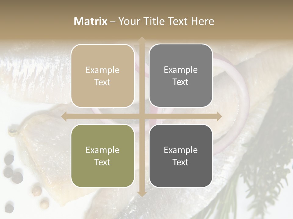 Fillet Food Fish PowerPoint Template