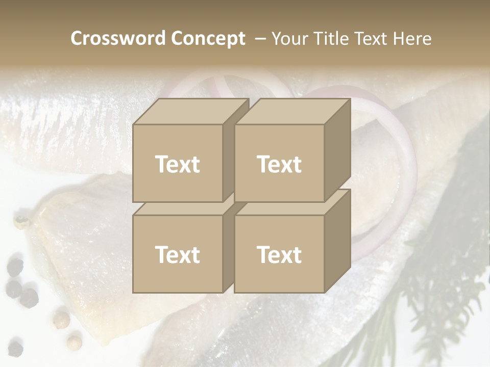 Fillet Food Fish PowerPoint Template