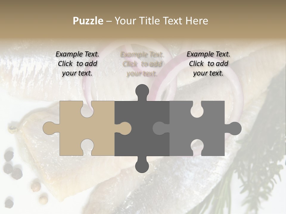 Fillet Food Fish PowerPoint Template