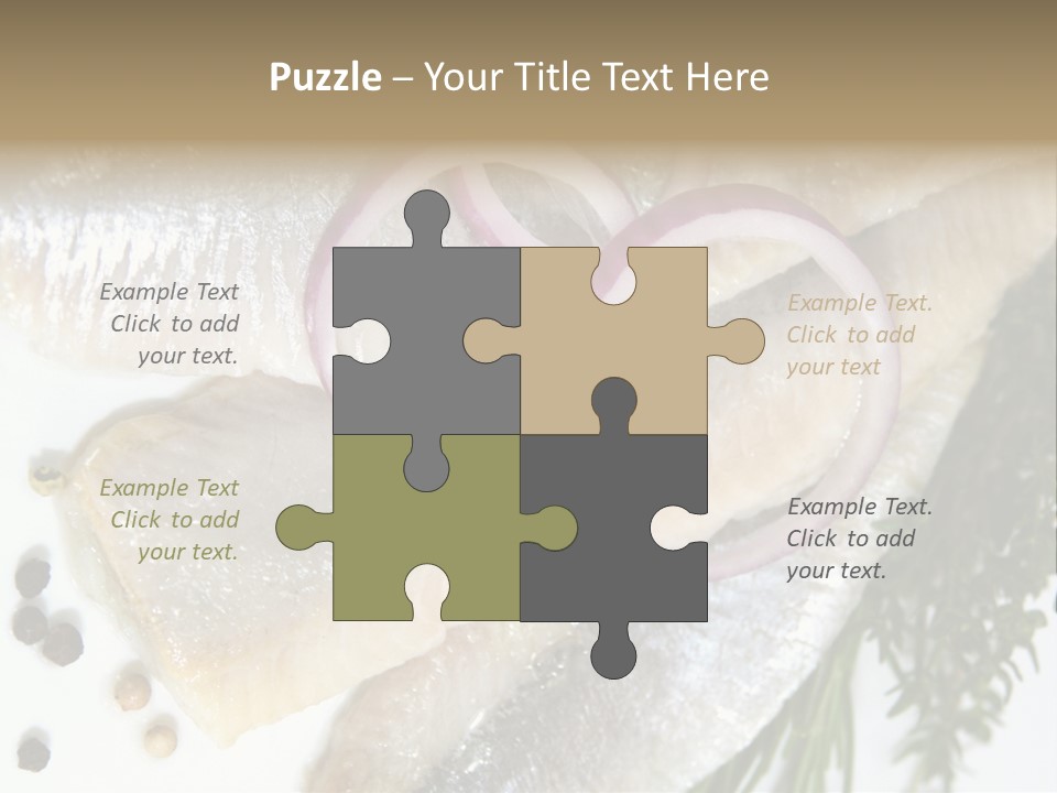 Fillet Food Fish PowerPoint Template