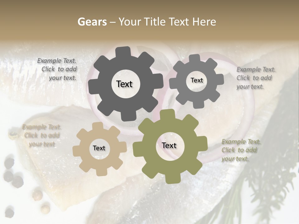 Fillet Food Fish PowerPoint Template