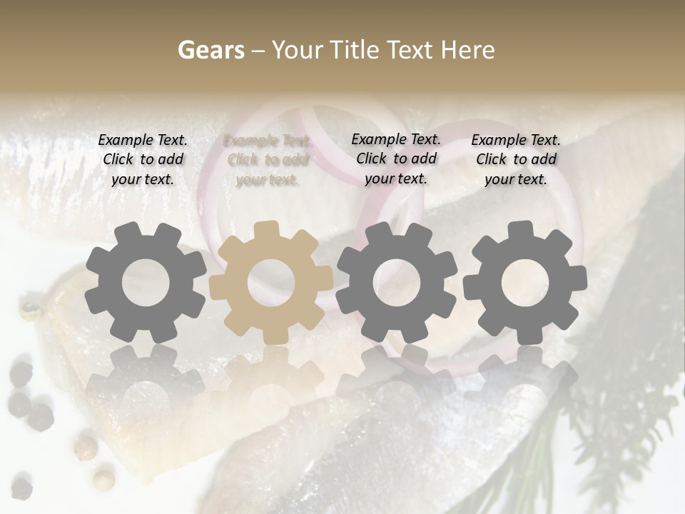 Fillet Food Fish PowerPoint Template