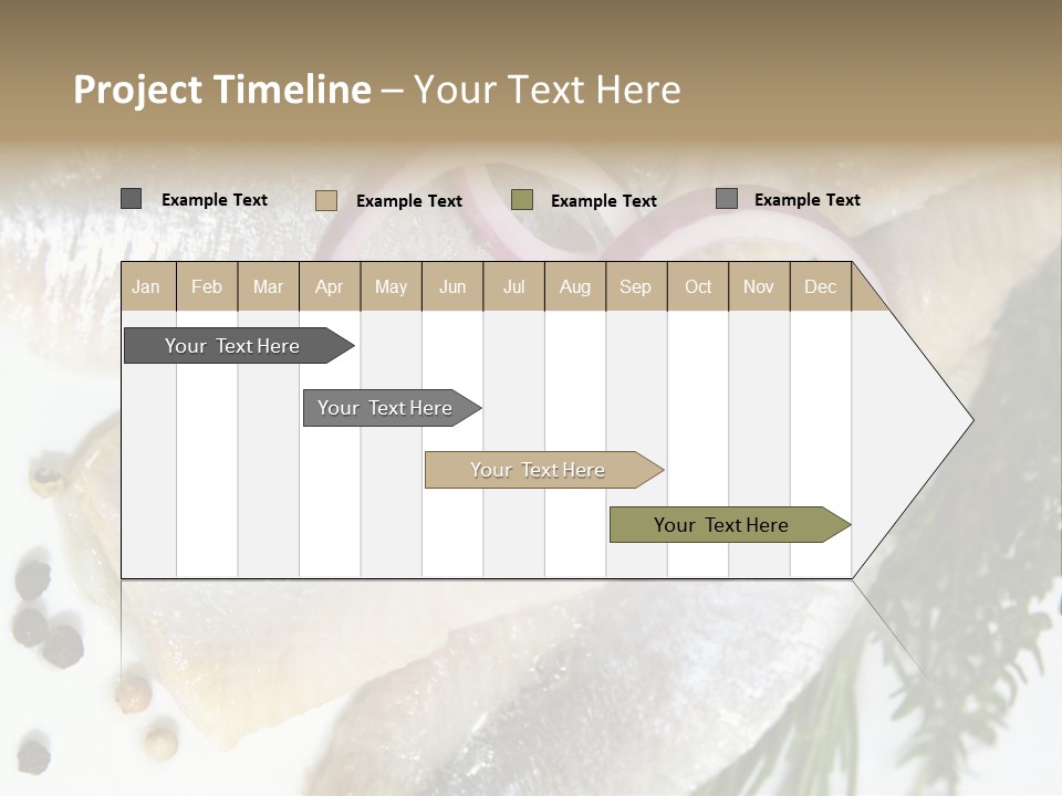 Fillet Food Fish PowerPoint Template