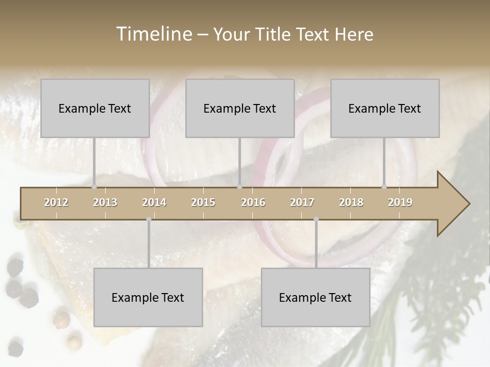 Fillet Food Fish PowerPoint Template